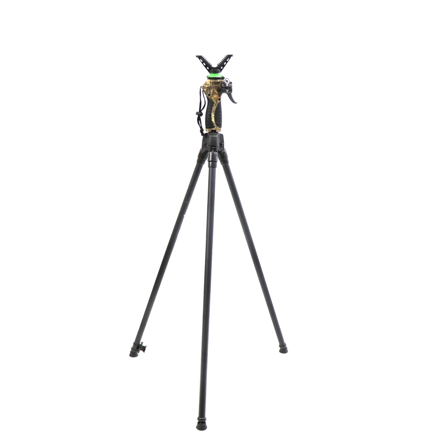 Adjustable Hunting Tripod Generation 4 Shooting Stick Camo LED flashlight Shooting Rest